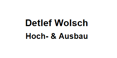 Detlef Wolsch - Hoch- & Ausbau